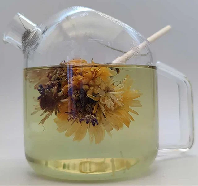 Tè Floreale Biologico Fiori di Bosco - 2 Mazzi (10 Tazze) - HORAE