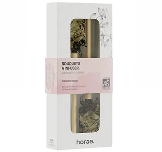 Tè Floreale Biologico Fiori di Bosco - 2 Mazzi (10 Tazze) - HORAE