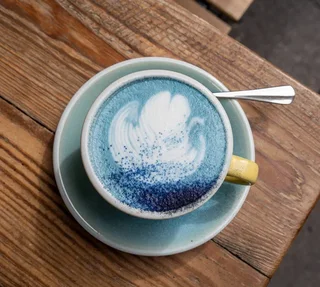 Био Синьо Latte от Бариста – Пакет 100г | LA FABRIQUE À LATTE