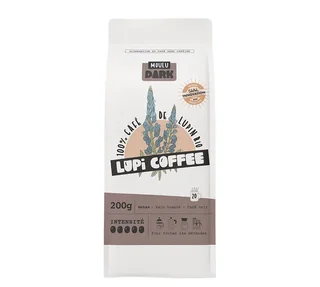 LUPI COFFEE – Βιολογικός αλεσμένος σκούρος καφές Lupin 200 γρ.