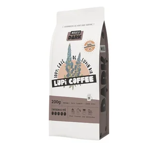 LUPI COFFEE – Βιολογικός αλεσμένος σκούρος καφές Lupin 200 γρ.