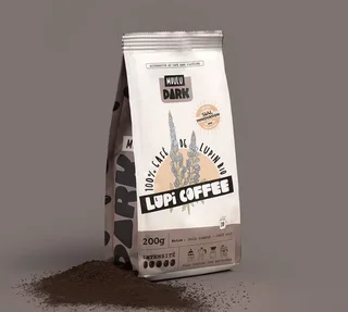 LUPI COFFEE – Βιολογικός αλεσμένος σκούρος καφές Lupin 200 γρ.