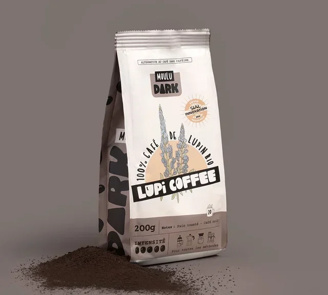 LUPI COFFEE – Βιολογικός αλεσμένος σκούρος καφές Lupin 200 γρ.