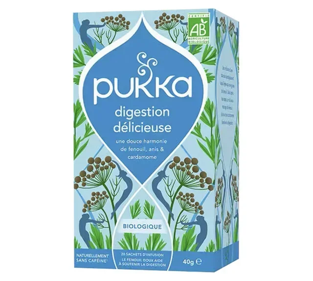 Infusão Bio Digestão Deliciosa - 20 Sachês - PUKKA