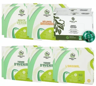 Luomu Valikoima 600 Nespresso* Pro kapselia – GREEN LION COFFEE