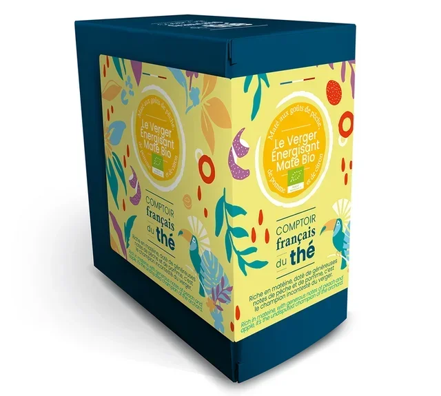 Tè Mate Bio Frutteto Energizzante - 20 Bustine - COMPTOIR FRANÇAIS DU THÉ