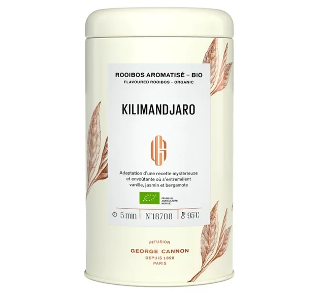 Rooibos Aromatizzato Bio Kilimanjaro - In Foglie 100g - GEORGE CANNON
