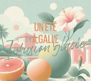 Infusão gelada biológica Um verão em Galle - A granel 100 g - GEORGE CANNON