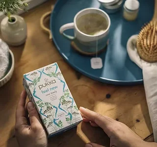 Organic Infusions and Teas Pack - 5 x 20 bags - PUKKA