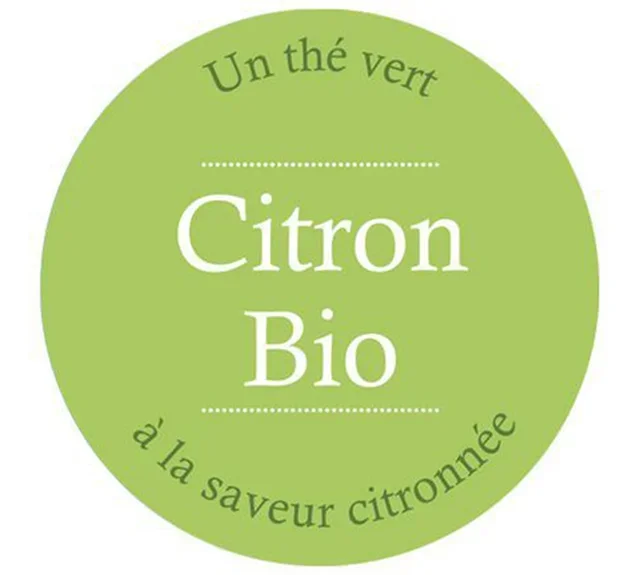 Organic Lemon Green Tea - Loose Leaf 100 g - COMPTOIR FRANÇAIS DU THÉ