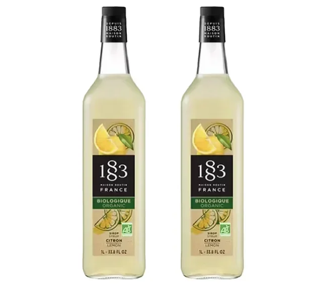 Bio Sirup od Limuna - Staklena Boca - 1883 ROUTIN 2 x 1 L