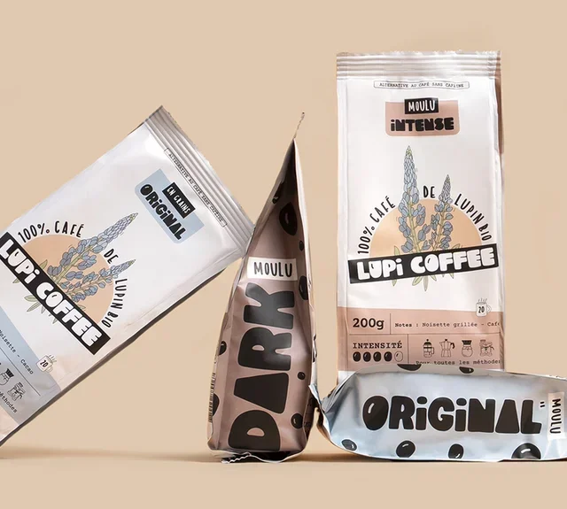 Organic lupin coffee discovery set - Ground 3 x 200 g - LUPI COFFEE