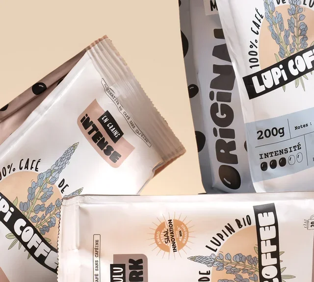 Organic lupin coffee discovery set - Ground 3 x 200 g - LUPI COFFEE