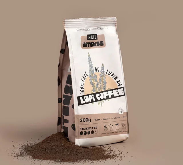 LUPI COFFEE – Lupin Bio Intense Αλεσμένος Καφές 200 γρ.
