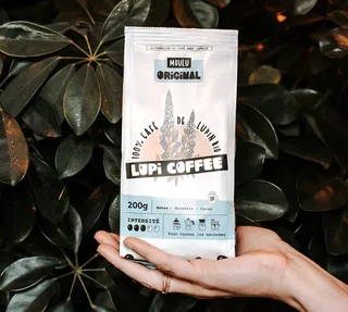 LUPI COFFEE – Βιολογικός Αλεσμένος Καφές Λούπιν, 200 γρ.