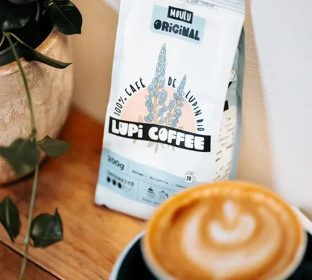 LUPI COFFEE – Βιολογικός Αλεσμένος Καφές Λούπιν, 200 γρ.
