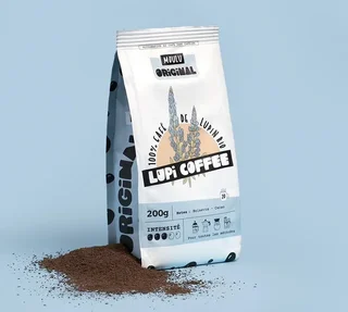 LUPI COFFEE – Βιολογικός Αλεσμένος Καφές Λούπιν, 200 γρ.