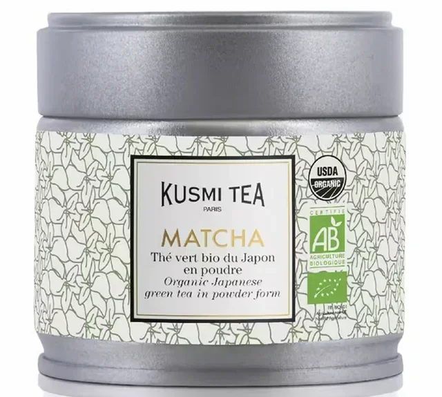 Scatola di Matcha Biologico in Polvere 30g - KUSMI TEA