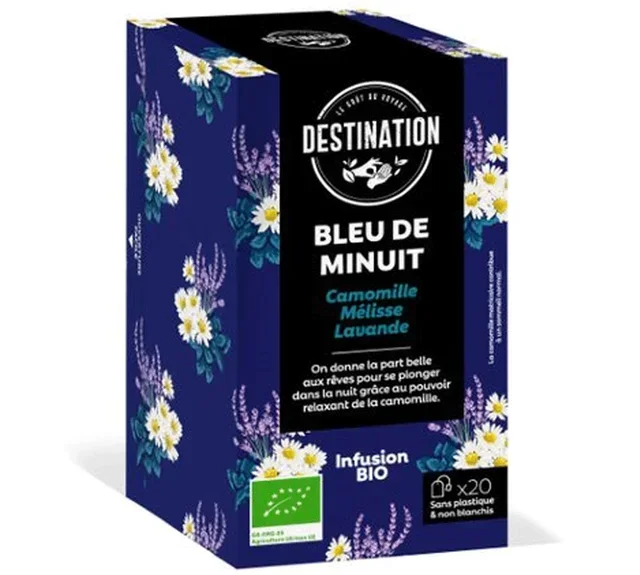 Luomu Keskiyön Sininen Infuusio - 20 pussia - DESTINATION