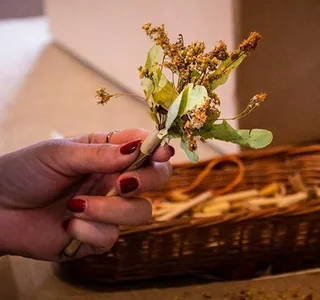 Tè Bio Fiori di Montagna - Mazzi HORAE da Infusione - 2 mazzi (10 tazze)