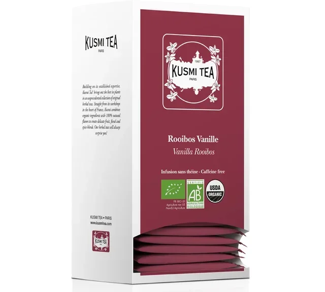 Infuso Rooibos Vaniglia Bio - 25 bustine - KUSMI TEA