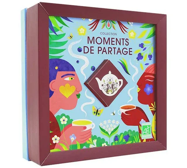 Set Biologico Momento di Condivisione - 32 Bustine - ENGLISH TEA SHOP
