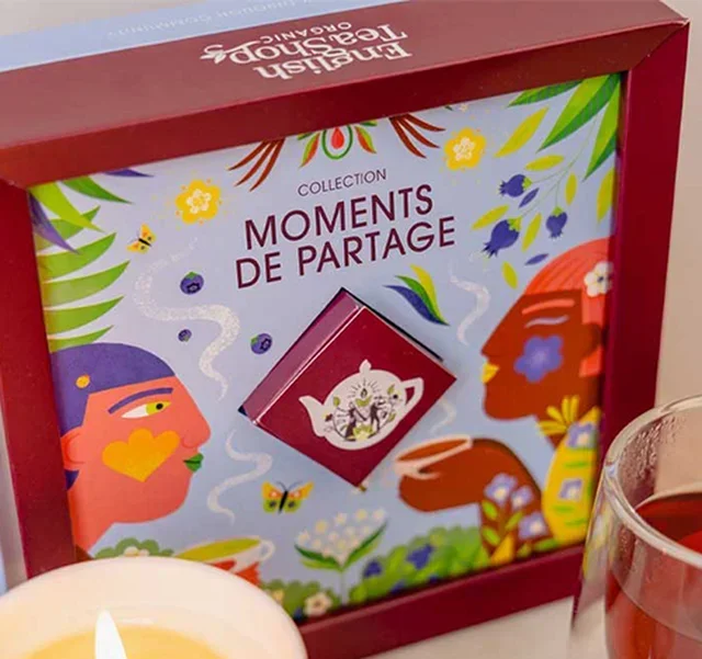 Set Biologico Momento di Condivisione - 32 Bustine - ENGLISH TEA SHOP