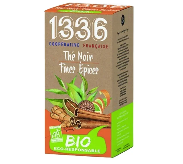 Tè Nero Biologico con Spezie Delicate - 20 filtri - 1336 (SCOP TI)