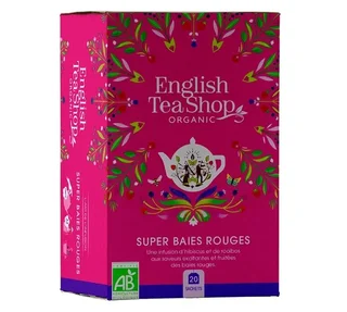 Organic Super Red Berries Infusion - 20 Tea Bags - ENGLISH TEA SHOP