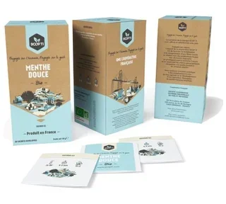 Organic Sweet Mint Infusion - 20 bags - 1336 (SCOP TI)