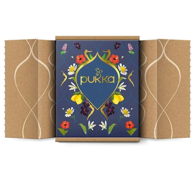 Biologische Thee &amp; Infusie Set Professioneel - PUKKA Blauwe Collectie - 45 Zakjes