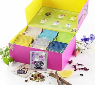 CLIPPER Økologisk Te &amp; Infusjonssortiment - 60 poser