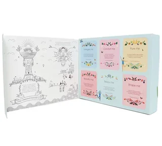 Confezione regalo per scoprire il benessere attraverso tè e infusi biologici – 6 confezioni da 8 bustine – ENGLISH TEA SHOP