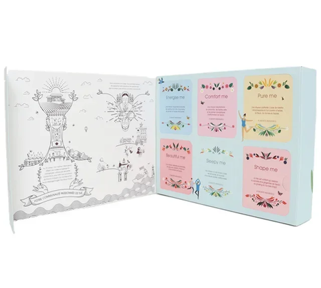 Confezione regalo per scoprire il benessere attraverso tè e infusi biologici – 6 confezioni da 8 bustine – ENGLISH TEA SHOP