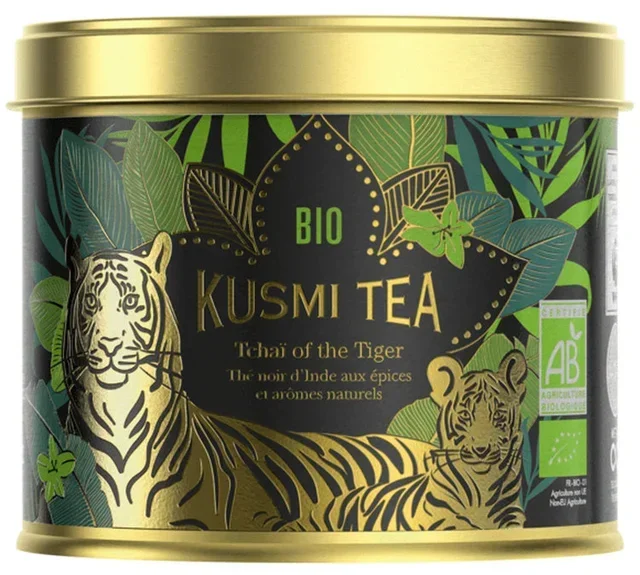 Barattolo Tchaï of the Tiger Bio - Sfuso 100 g - KUSMI TEA