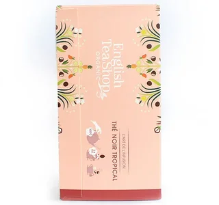 Bio &amp; Fairtrade trópusi fekete tea - 20 filter - FAIRTRADE - ENGLISH TEA SHOP