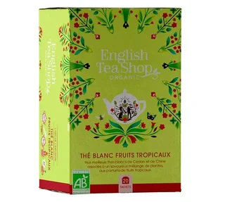 Organic Tropical Fruit White Tea - 20 sachets - ENGLISH TEA SHOP