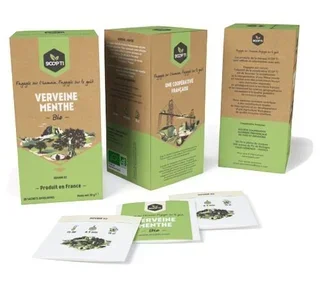 Organic Verbena Mint Infusion - 20 bags - 1336 SCOP TI