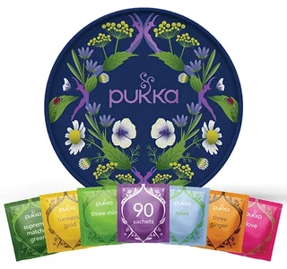 Organic Wellbeing at Work Tea Set for professionals - 6 x 15 bags - PUKKA