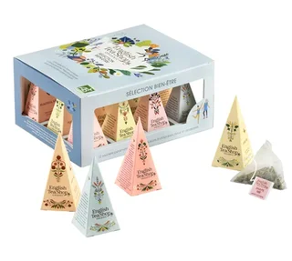 Organic Wellness Collection Box - 6 x 2 sachets - ENGLISH TEA SHOP