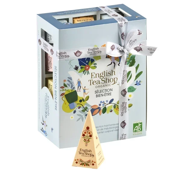 Organic Wellness Collection Box - 6 x 2 sachets - ENGLISH TEA SHOP