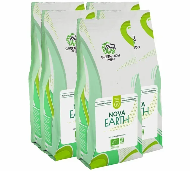 Profesionalna zrna kafe Nova Earth 5kg (ranije Terre d'Avenir) – Green Lion Coffee