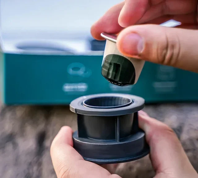 Kit adattatore OUTIN per macchina da caffè portatile Nano