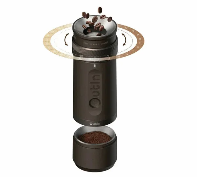OUTIN Fino Brown Coffee Grinder