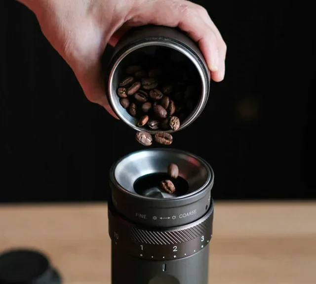 OUTIN Fino Brown Coffee Grinder