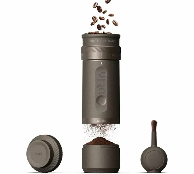 OUTIN Fino Brown Coffee Grinder