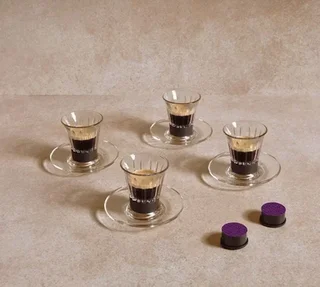 4 espressokopper - Pack Express Timeless Rise - Delta Q