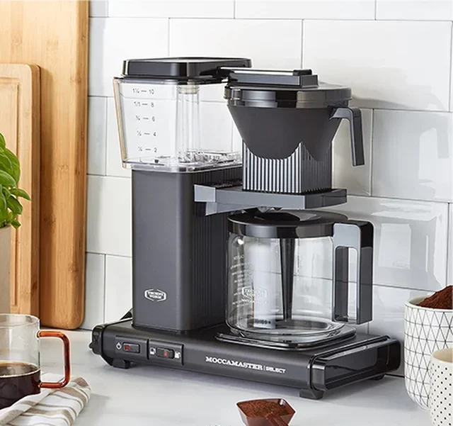 Pack Máquina de Café de Filtro KBG 741 Select + Moinho de Café KM5 Preto Fosco - MOCCAMASTER