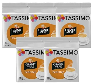 Confezione da 80 capsule Grand Mère Petit Déjeuner - TASSIMO