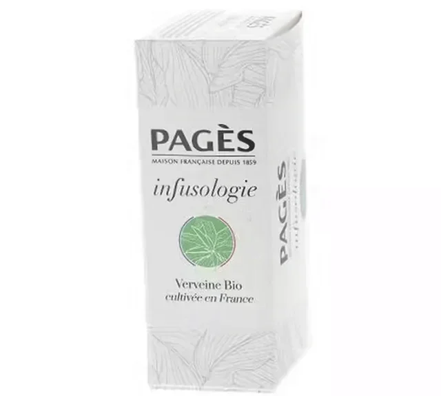 PAGÈS Luomu Verbena Tee - 24 kristalliteepussia